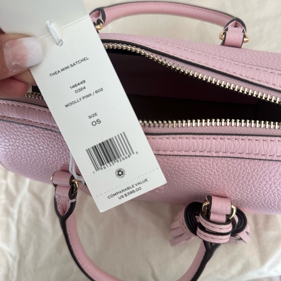 New Tory Burch Thea mini satchel pink - Picture 7 of 8